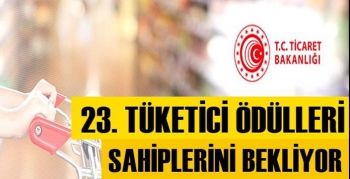 23. Tüketici ödülleri sahiplerini bekliyor