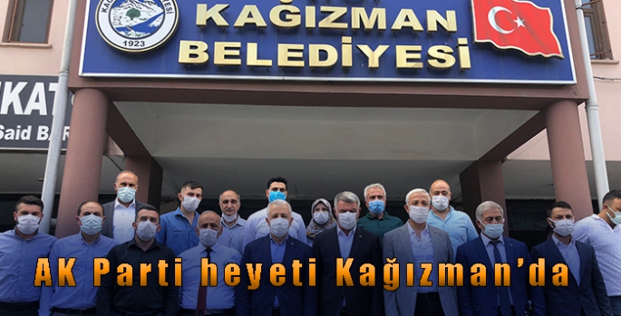 AK Parti heyeti Kağızman’da