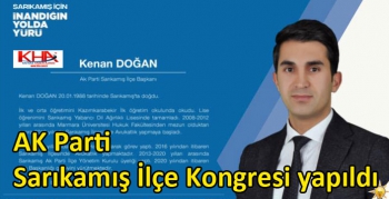 AK Parti Sarıkamış İlçe Kongresi yapıldı