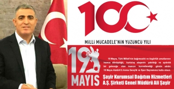 Ali Şayir’in 19 Mayıs Mesajı