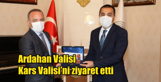 Ardahan Valisi Kars Valisi’ni ziyaret etti