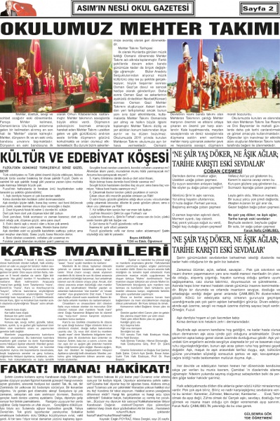 Asım’ın Nesli Gazetesi Yayın Hayatına Başladı