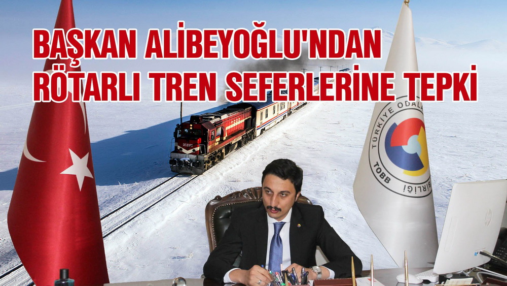 Başkan Alibeyoğlu’ndan Gecikmeli Tren Seferlerine Tepki