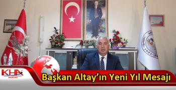 Başkan Altay’ın Yeni Yıl Mesajı