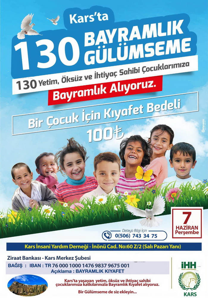 Bayramlık gülümseme