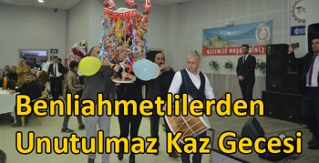 Benliahmetlilerden Unutulmaz Kaz Gecesi