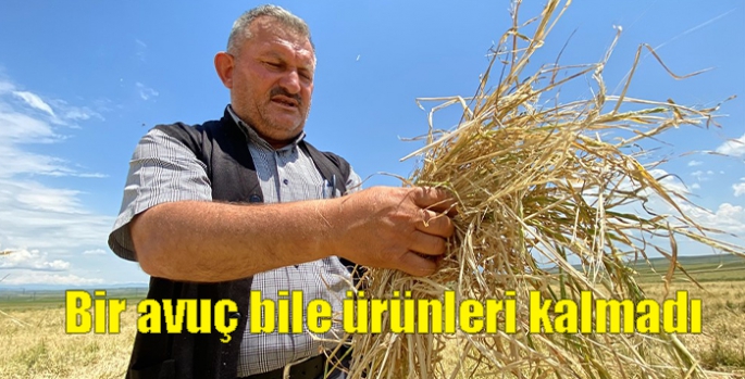 Bir avuç bile ürünleri kalmadı