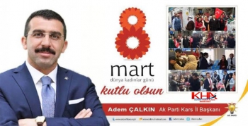 Çalkın’ın, 8 Mart Dünya Kadınlar Günü Mesajı