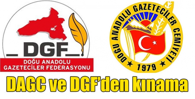 DAGC ve DGF’den kınama