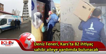 Deniz Feneri, Kars’ta 82 ihtiyaç sahibi aileye yardımda bulunacak