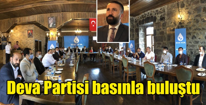 Deva Partisi basınla buluştu