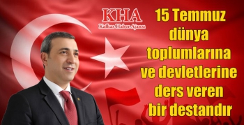 Dr. Erdoğan Yıldırım’ın 15 Temmuz MesaJı