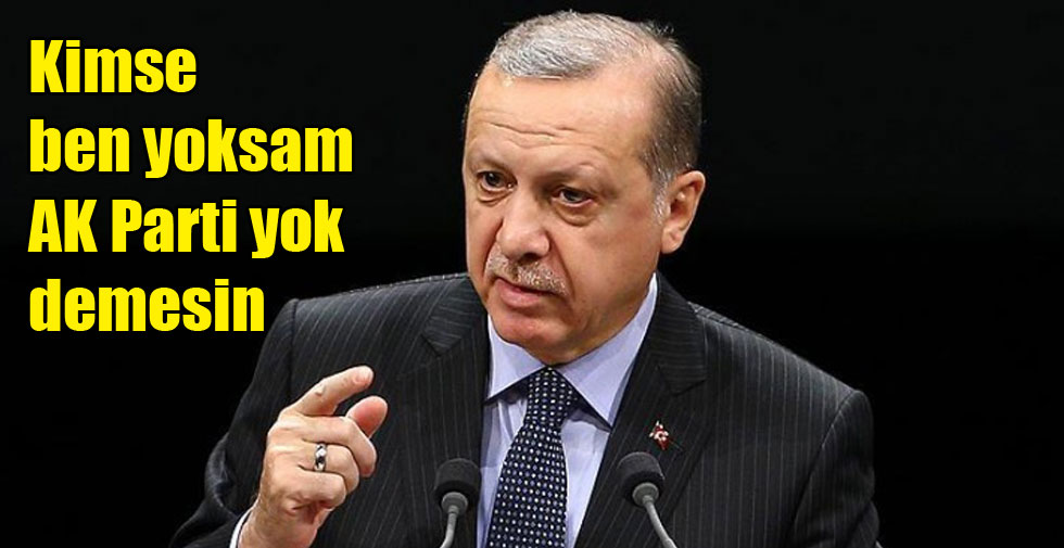 Erdoğan Vekillere Seslendi