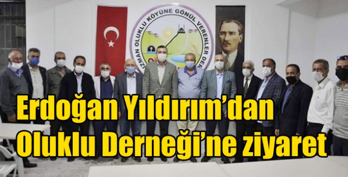 Erdoğan Yıldırım’dan Oluklu Derneği’ne ziyaret