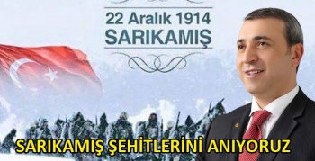 Erdoğan Yıldırım Sarıkamış Harekatı’nın 105. Yılı Mesajı