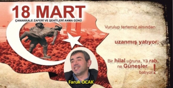 Faruk Ocak’ın 18 Mart Mesajı