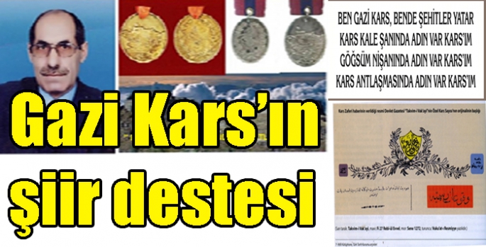 Gazi Kars’ın şiir destesi