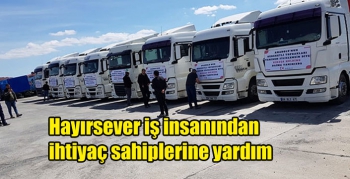 Hayırsever iş insanından ihtiyaç sahiplerine yardım