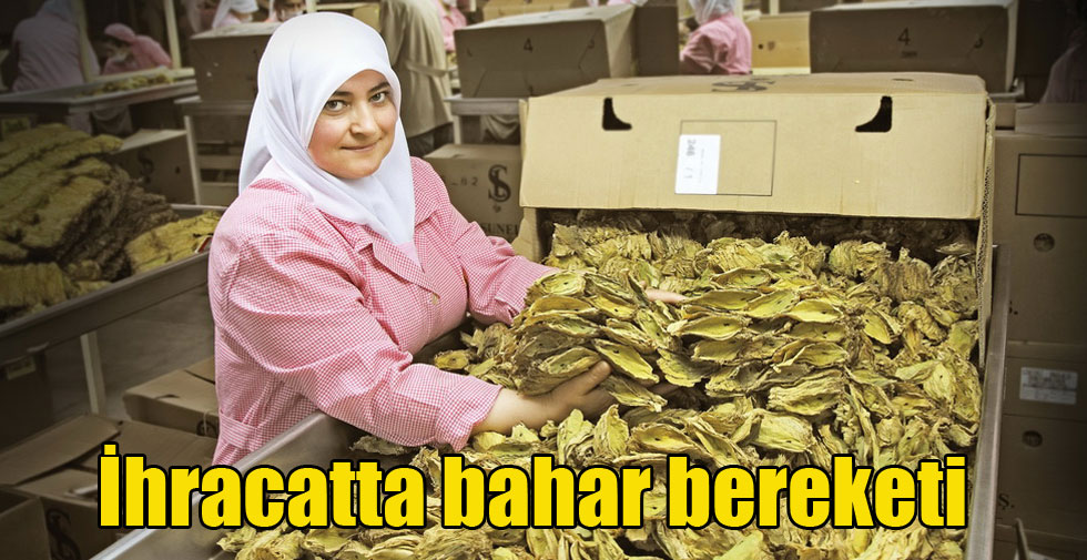 İhracatta bahar bereketi