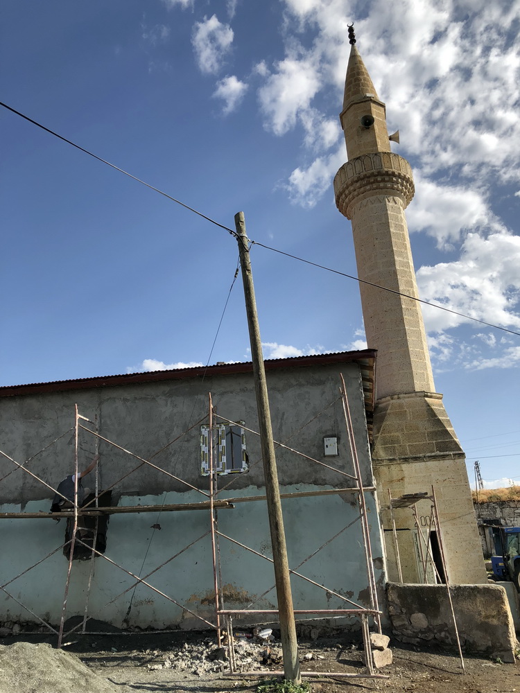 İncedere Köyü’nde Cami Onarımı