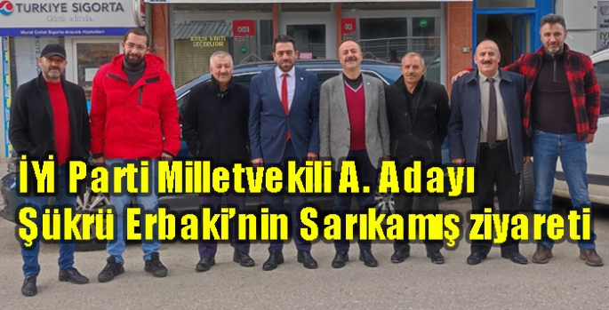 İYİ Parti Milletvekili A. Adayı Şükrü Erbaki’nin Sarıkamış ziyareti