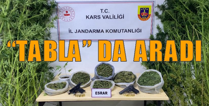 Jandarmanın bir evdeki aramasında bakın neler bulundu