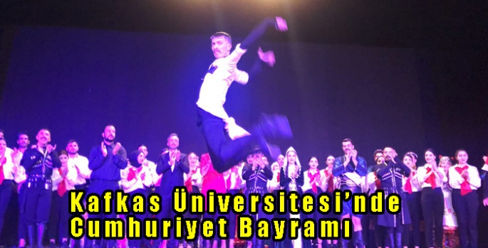 Kafkas Üniversitesi’nde Cumhuriyet Bayramı