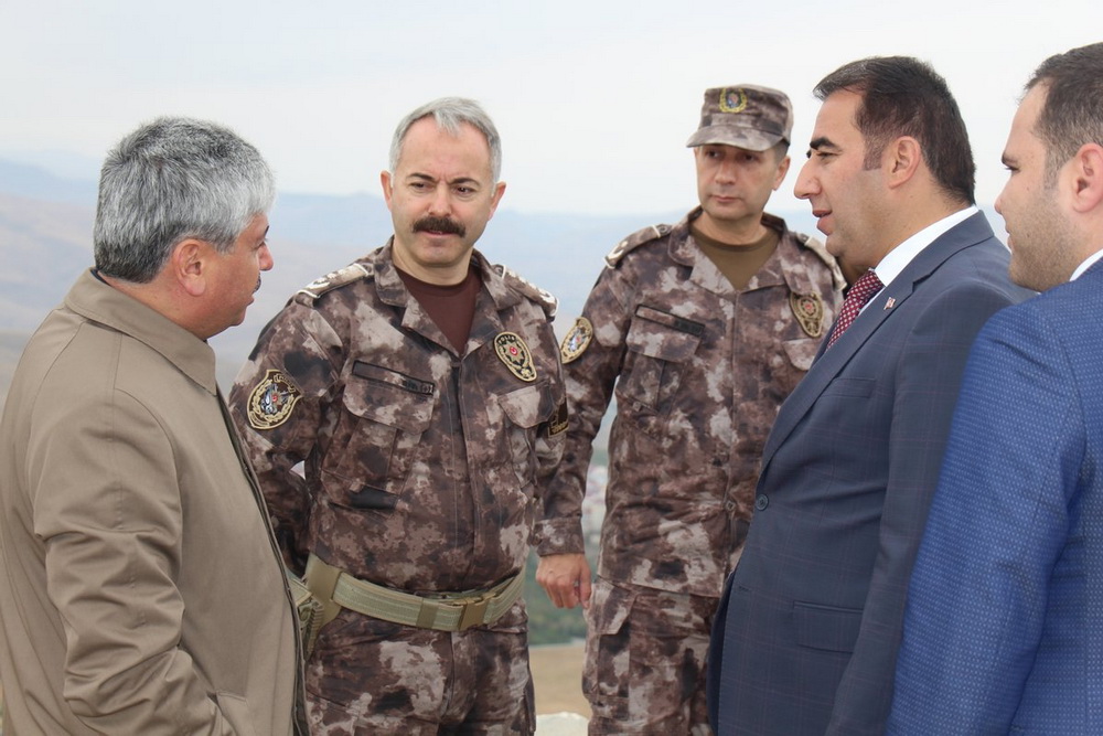 Kağızman Haznedar Polis Güvenlik Noktasına ziyaret