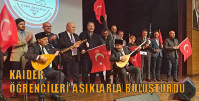 KAIDER, Öğrencileri Aşıklarla Buluşturdu