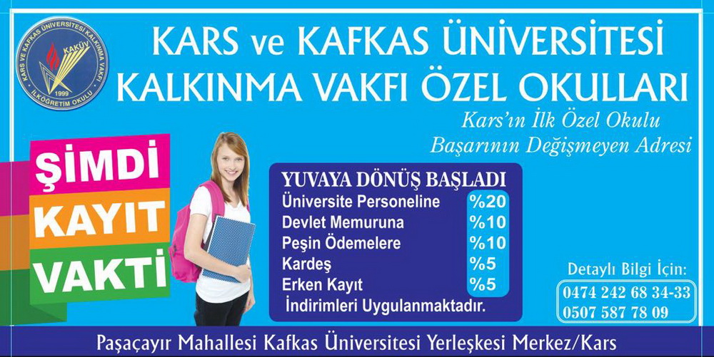 KAKÜV’de Kayıtta İndirim Dönemi