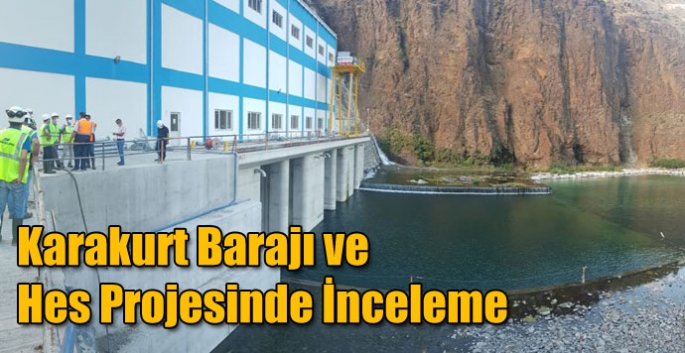 Karakurt Barajı ve Hes Projesinde İnceleme