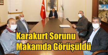 Karakurt Sorunu Makamda Görüşüldü