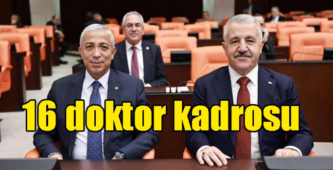 Kars’a 16 doktor kadrosu