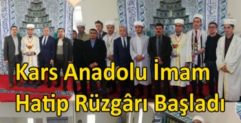 Kars Anadolu İmam Hatip Rüzgârı Başladı