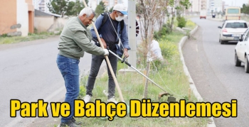 Kars Belediyesi Park ve Bahçe Düzenleme Çalışmalarını Sürdürüyor