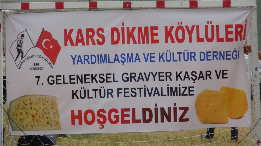 Kars Dikme Köyü’nde Geleneksel Gravyer ve Kaşar Festivali