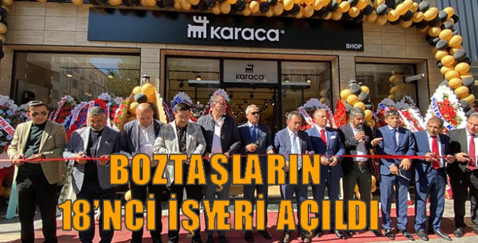 Kars Karaca Mağazası açıldı