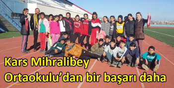 Kars Mihralibey Ortaokulu’dan bir başarı daha