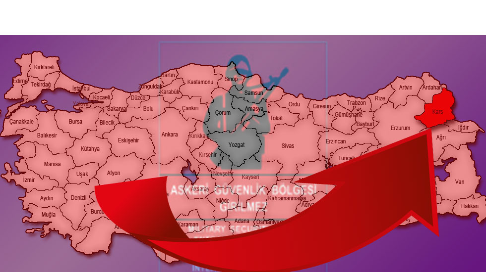 Kars’ta 3 İlçede Bazı Bölgeler Bir Yıl Süreyle Askeri Güvenlik Bölgesi İlan Edildi