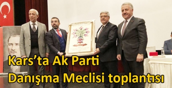 Kars’ta Ak Parti Danışma Meclisi toplantısı