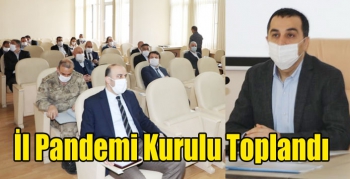 Kars’ta İl Pandemi Kurulu Toplandı