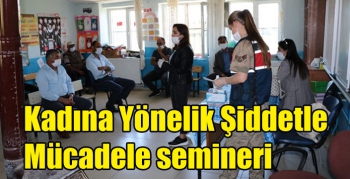 Kars’ta Kadına Yönelik Şiddetle Mücadele semineri