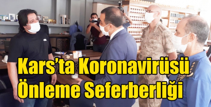 Kars’ta Koronavirüsü Önleme Seferberliği