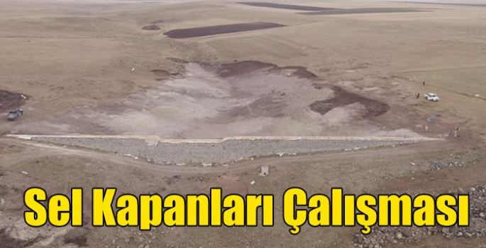 Kars’ta Sel Kapanları Çalışması