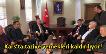 Kars’ta taziye yemekleri kaldırılıyor!