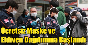 Kars’ta Ücretsiz Maske ve Eldiven Dağıtımına Başlandı