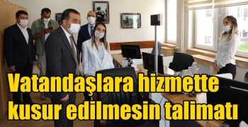 Kars’ta vatandaşlara hizmette kusur edilmesin talimatı