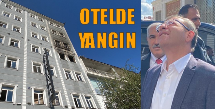 Kars'ta yangın