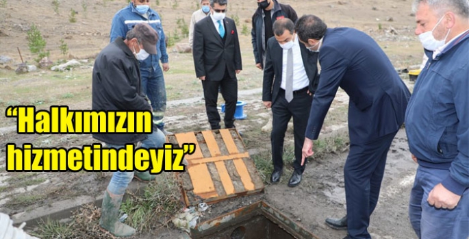 Kars Valisi ve Belediye Başkan Vekili Türker Öksüz: Halkımızın hizmetindeyiz