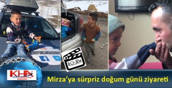 Karslı Mirza’ya sürpriz doğum günü ziyareti